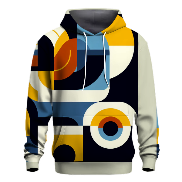 Chic Geometric Lines Hoodie