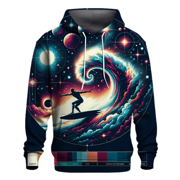 Galactic Surfer Adventure Hoodie