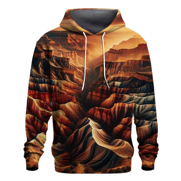 Canyon Sunset Tie-Dye Hoodie