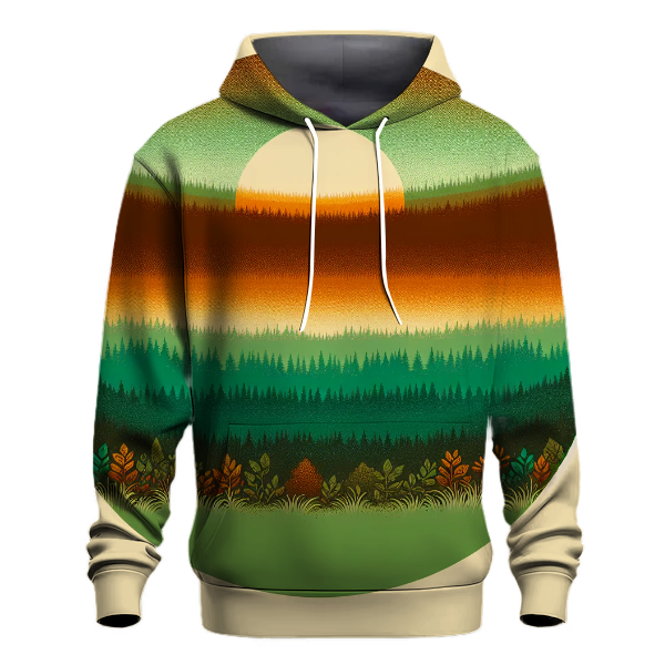 Rustic Woodland Fade Hoodie