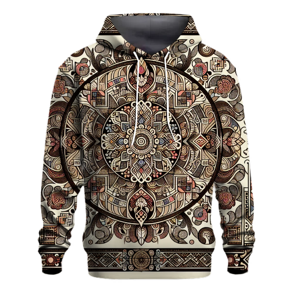 Ethnic Geometric Patterns Hoodie