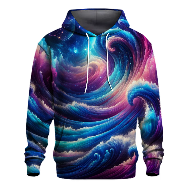 Galactic Ocean Waves Hoodie