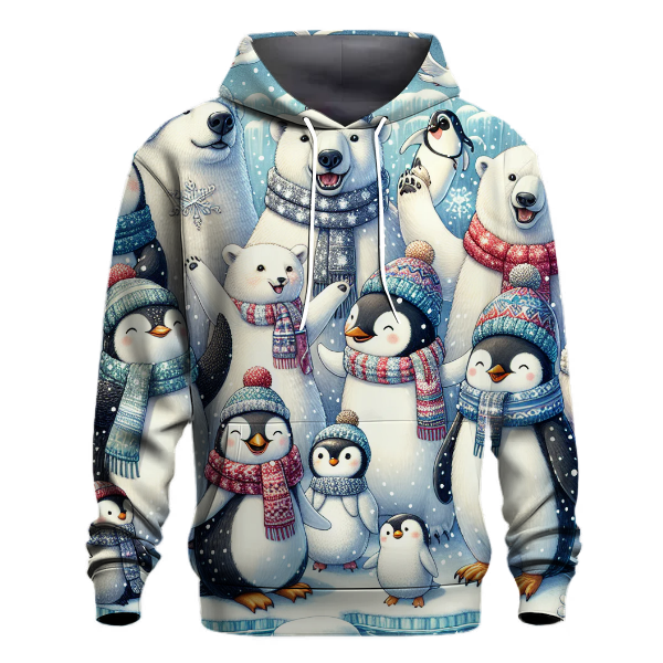 Arctic Animal Christmas Hoodie