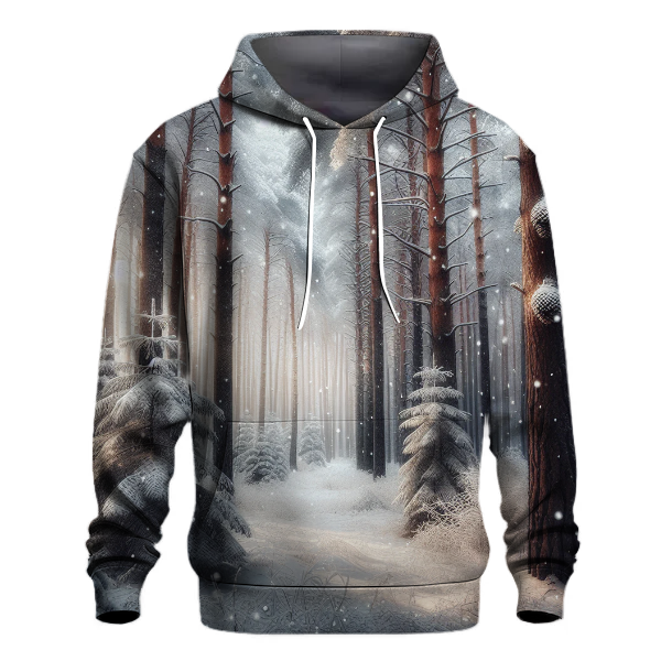 Frosted Pinecone Forest Hoodie
