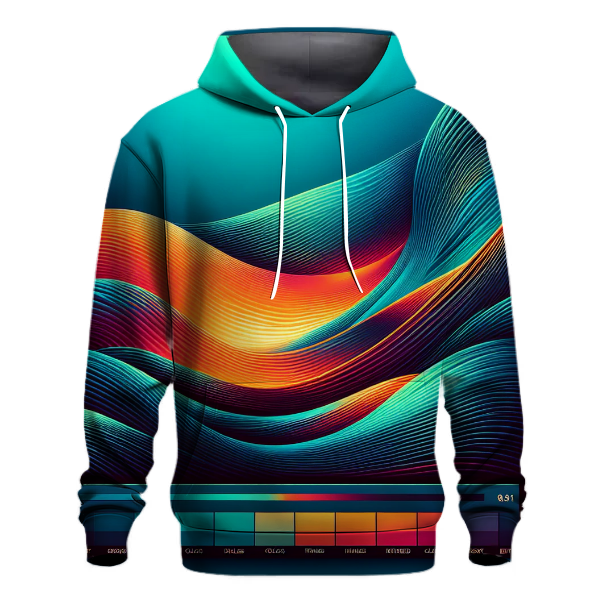 Fiery Ocean Hoodie