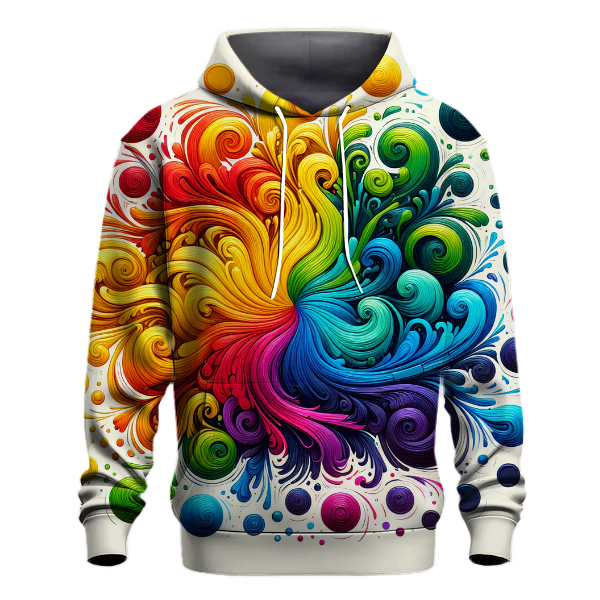 Radiant Rainbow Fusion Hoodie