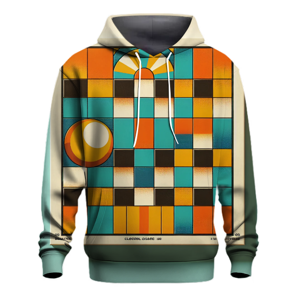 Classic Retro Check Hoodie