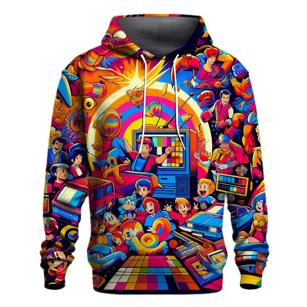Classic 80s Cartoons Hoodie