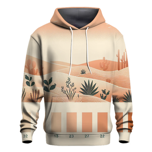 Sunrise Over Desert Hoodie