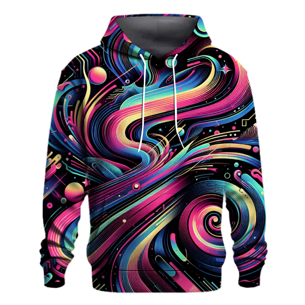 Neon Fusion Blaze Hoodie