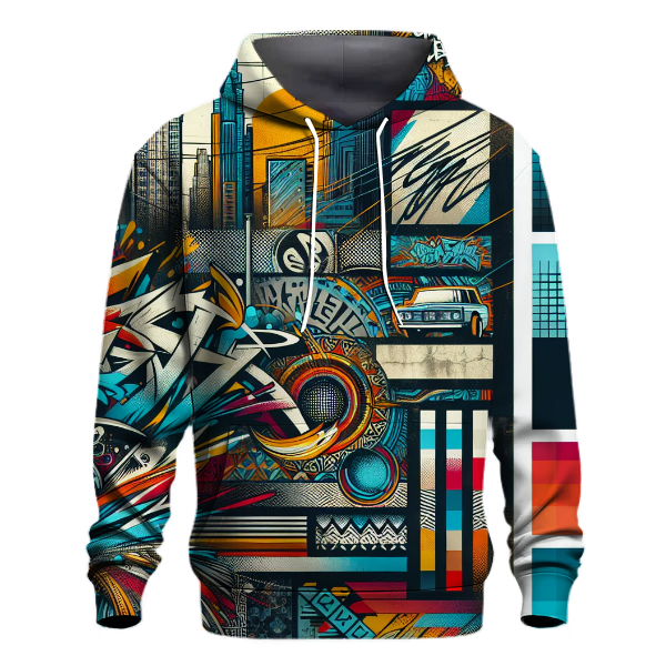 Colorful Graffiti Street Art Hoodie