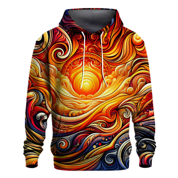 Blazing Sky Tie-Dye Hoodie