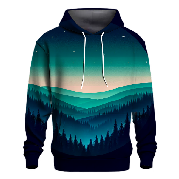 Emerald Twilight Gradient Hoodie