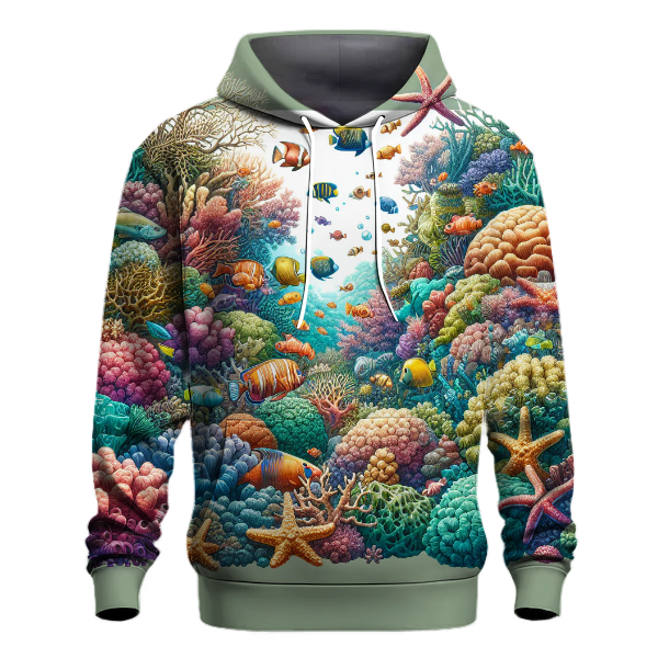 Aqua Reef Journey Hoodie
