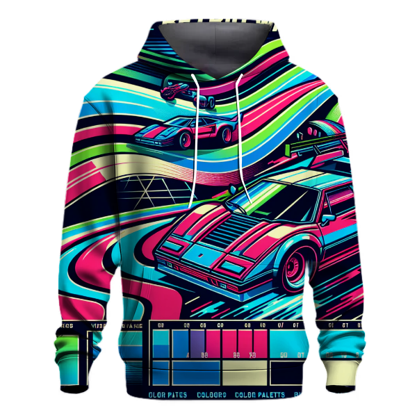 Retro Wave Racer Hoodie