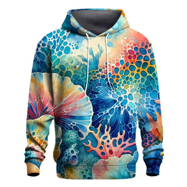 Summer Coral Reef Hoodie