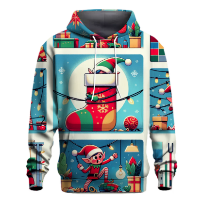 Elf on the Shelf Antics Hoodie