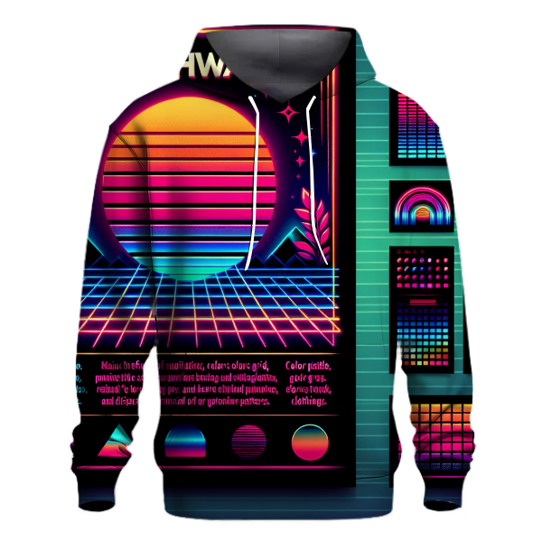 Synthwave Nightscape Hoodie