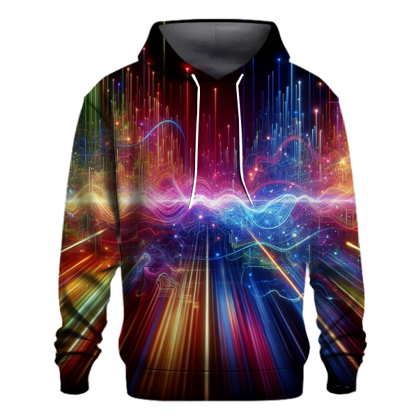 Techno Rainbow Spectrum Hoodie