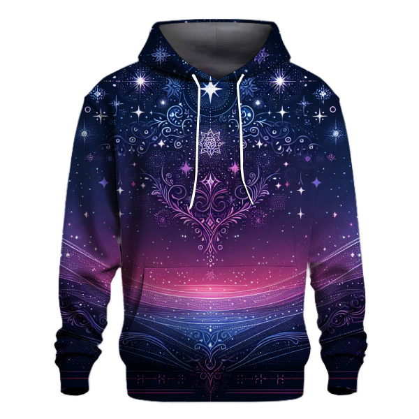Mystic Night Sky Gradient Hoodie