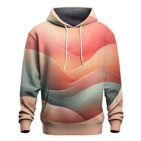 Peachy Sunset Fade Hoodie