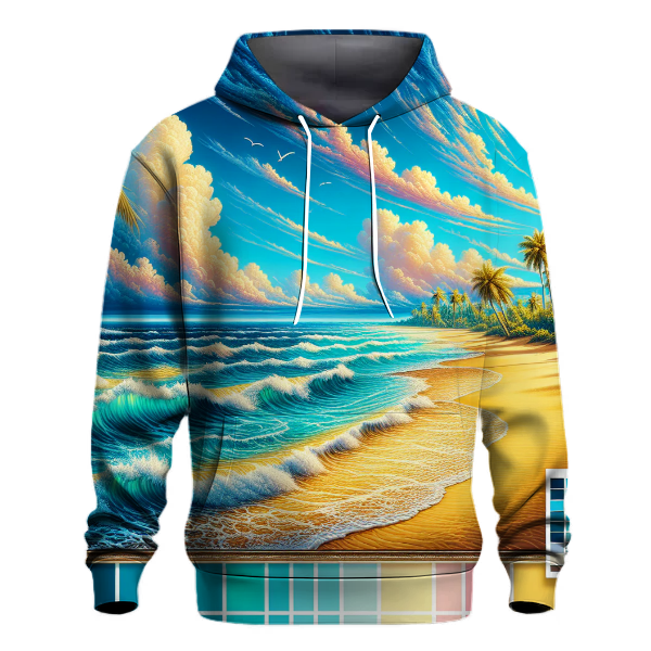 Elegant Tropical Paradise Hoodie