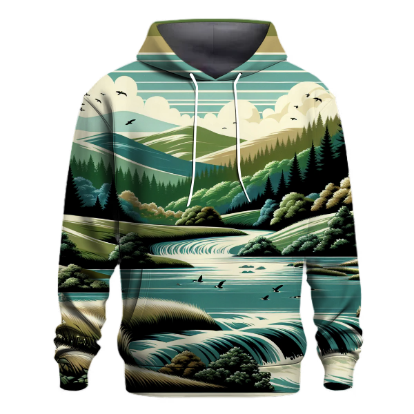 Peaceful Nature Scapes Hoodie