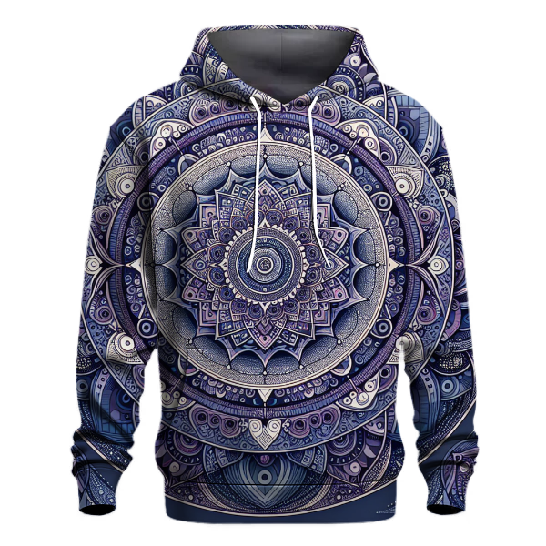 Mystical Mandala Circles Hoodie