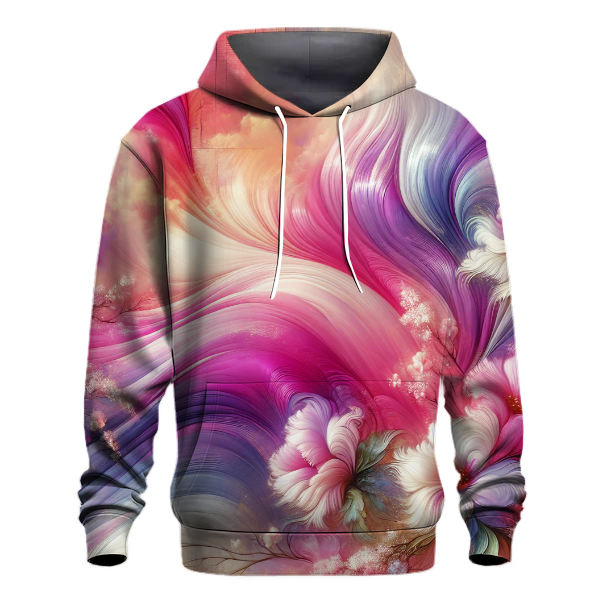 Magenta Blossom Breeze Hoodie