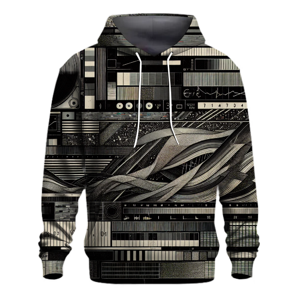 VHS Static Nostalgia Hoodie