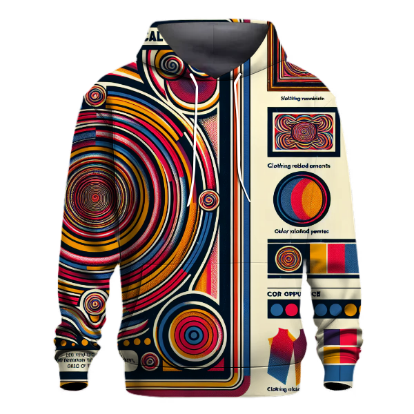 Groovy Rainbow Illusions Hoodie