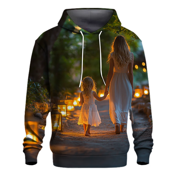 The Light of Hope A Mothers Guiding Presence Hoodie