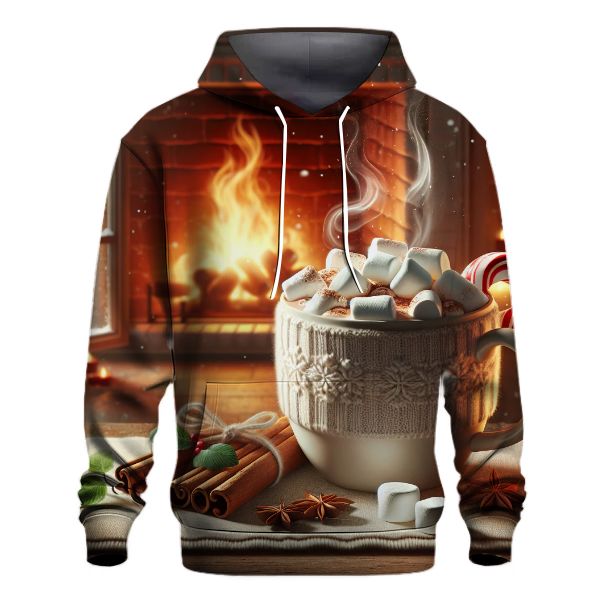 Cozy Hot Cocoa and Marshmallows Hoodie