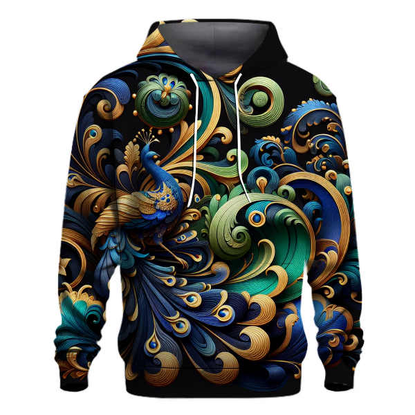 Peacock Plumage Fantasy Hoodie