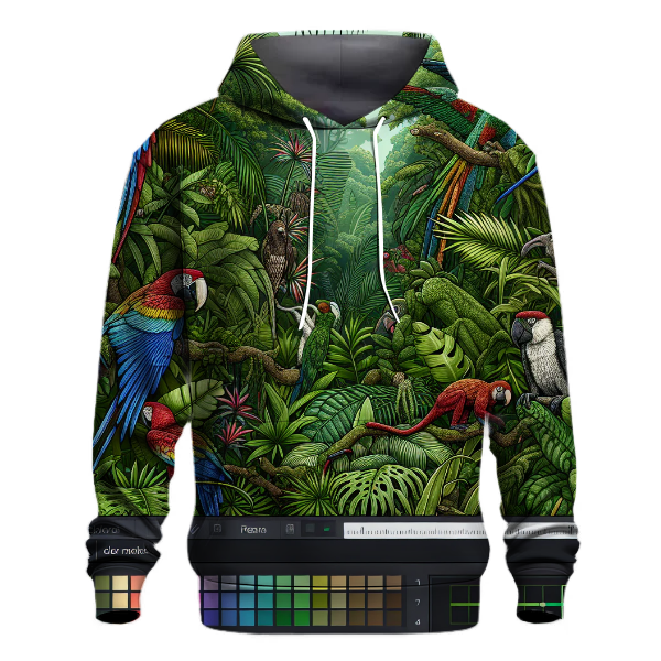 Tropical Jungle Explorer Hoodie