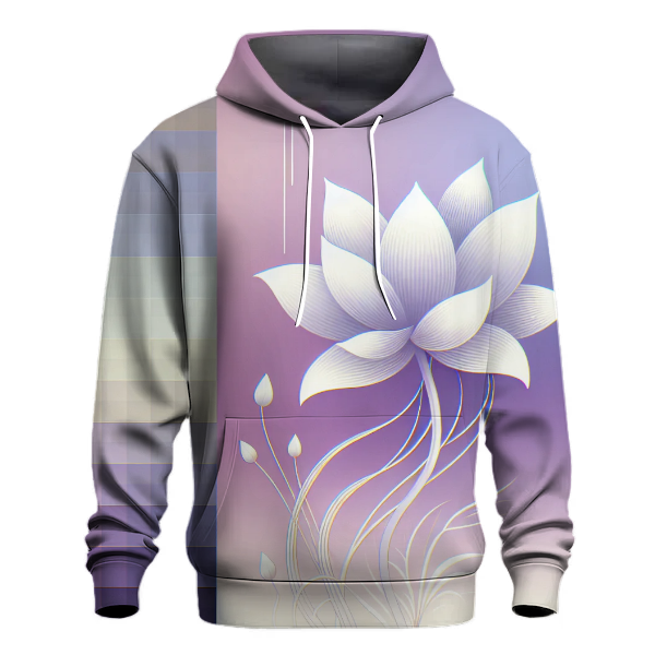 Radiant Zen Lotus Hoodie
