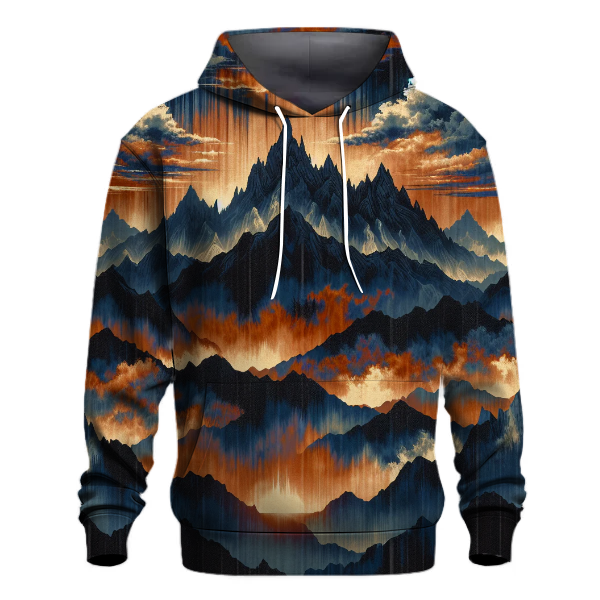 Mystical Nightfall Peaks Hoodie