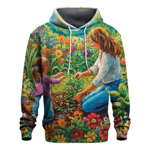 The Hearts Garden A Mothers Love Blooms Hoodie