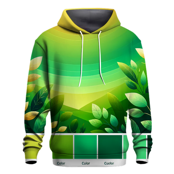 Lush Green Gradient Hoodie