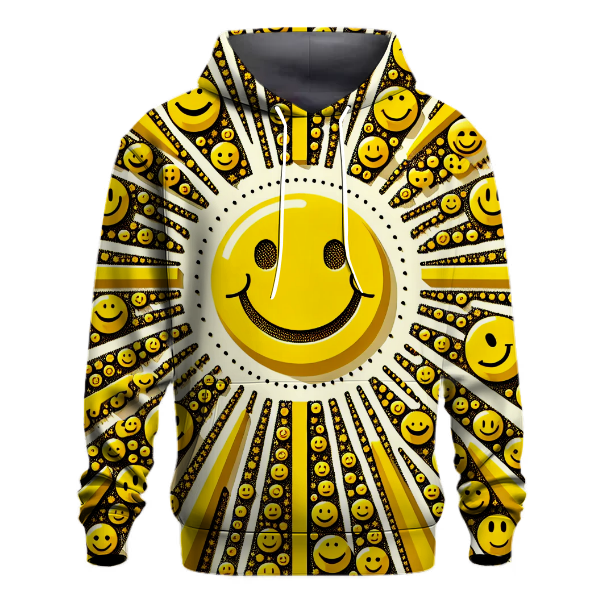 Sunshine Smiley Faces Hoodie