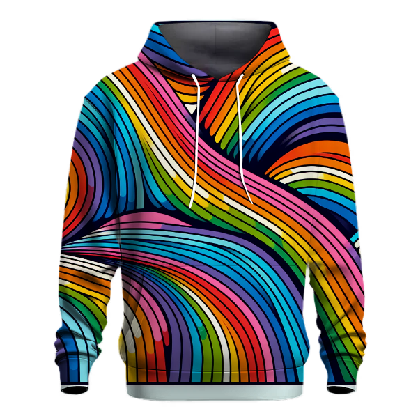 Retro Rainbow Arch Hoodie