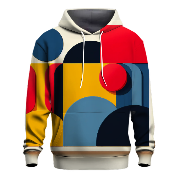 Retro Color Block Chic Hoodie
