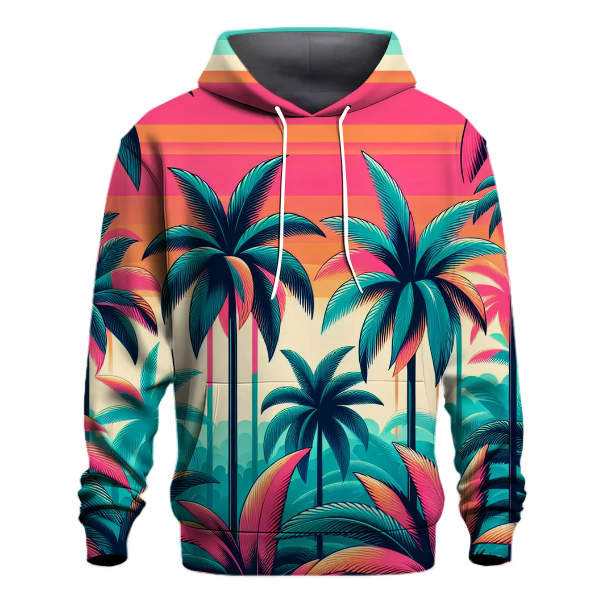 Miami Vice Palms Hoodie