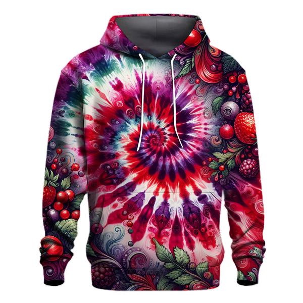 Berry Swirl Tie-dye Hoodie