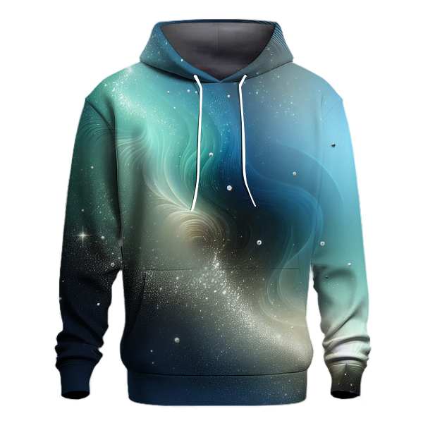 Celestial Aurora Swirl Hoodie