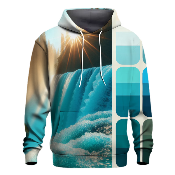 Ethereal Waterfall Gradient Hoodie