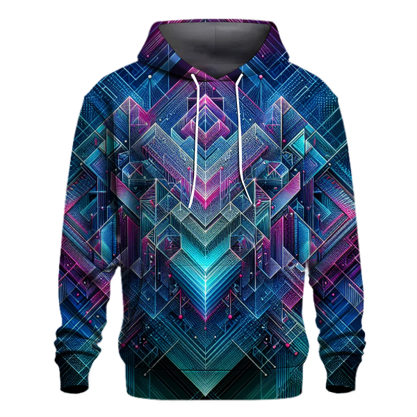 Laser Grid Illusions Hoodie