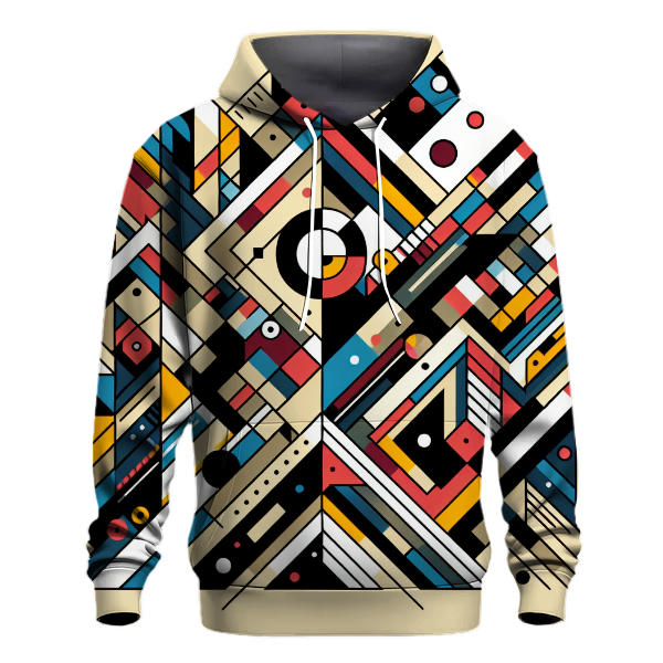 Geometric Urban Jungle Hoodie