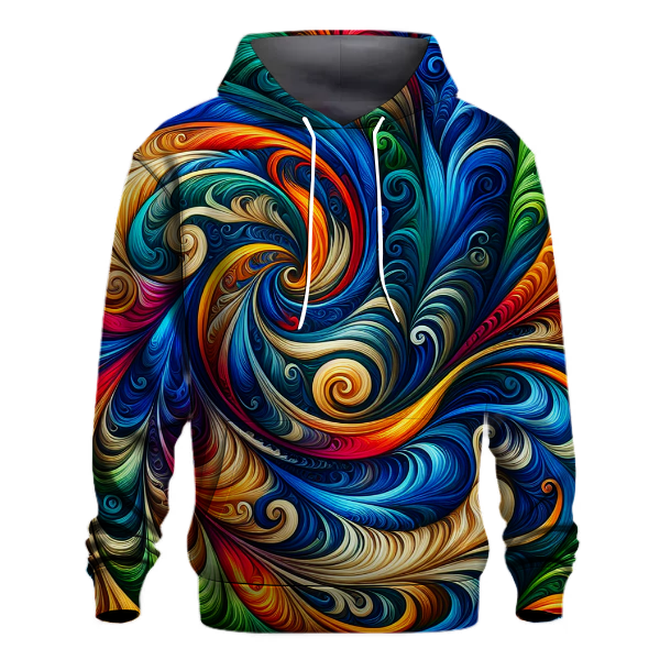 Swirls Design Hoodie