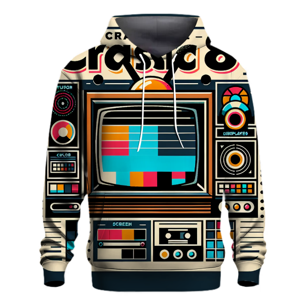 Retro TV Dreamscape Hoodie